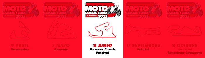 Moto classic series Pruebas 2022