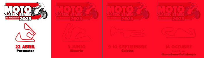 Moto classic series Pruebas 2023