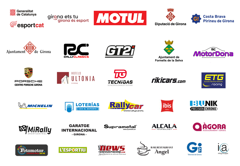 Sponsors 71 Motul Rally Costa Brava 2023