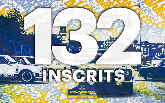 132 équipages participeront au XX Rally Costa Brava Històric by Motul