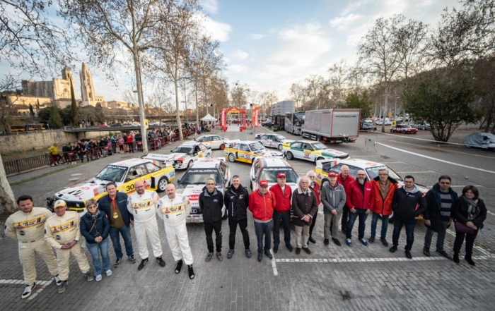 Multitudinous start of the 72 Rally Motul Costa Brava in Girona