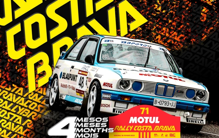 Estem a 4 mesos del 71 Rally Motul Costa Brava (16-19 Mar 2023*)