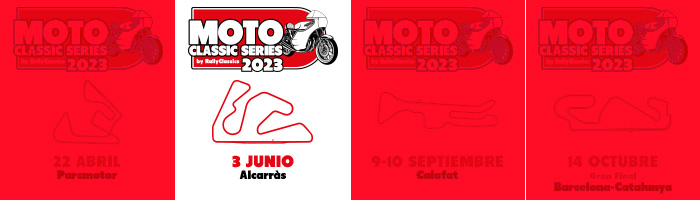Moto classic series Pruebas 2023