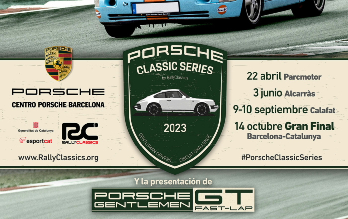 Inscripciones abiertas para las Porsche Classic Series 2023