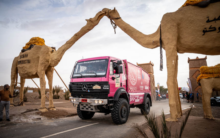 Le 1er RallyClassics Africa démarre des dunes de Merzouga