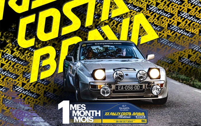 100 teams with one month to go for the XX Rally Costa Brava Històric by Motul