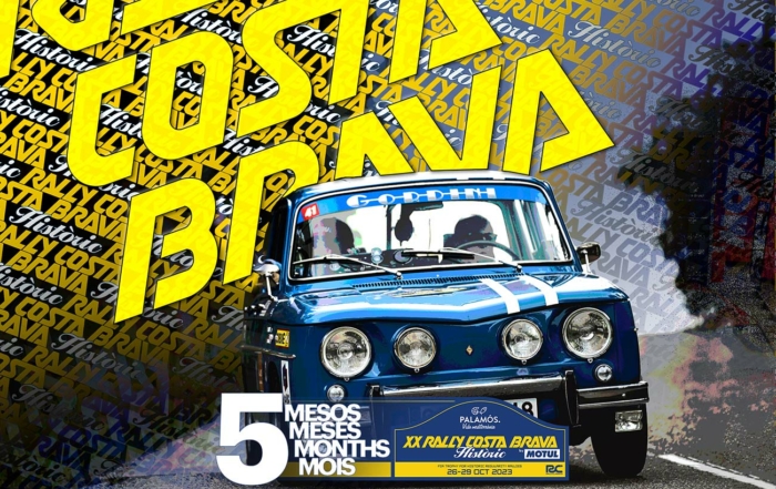 First registered teams with 5 months to go for the XX Rally Costa Brava Històric by Motul