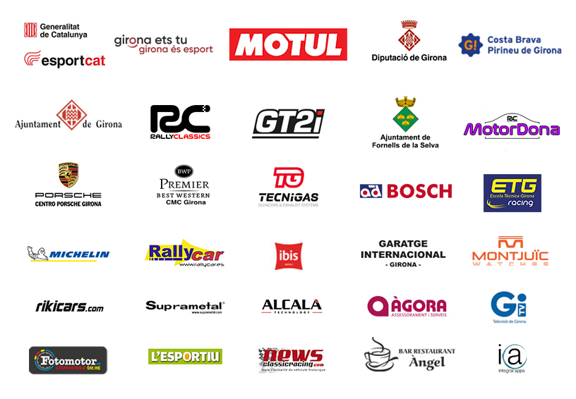 Sponsors 72 Motul Rally Costa Brava 2024