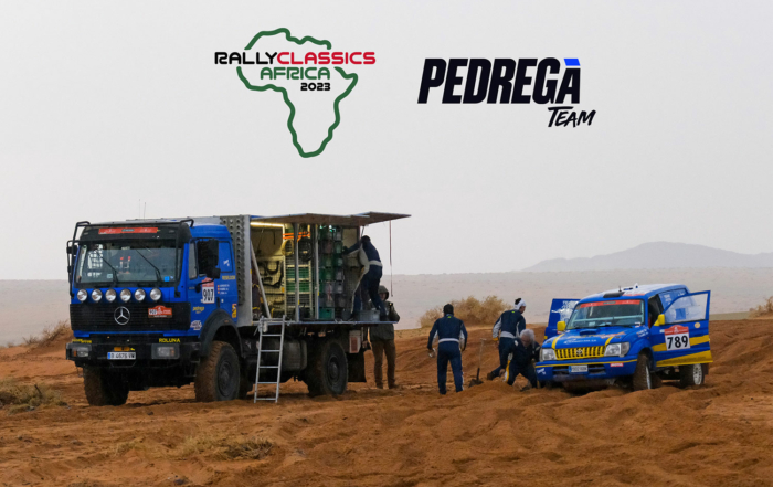 Pedregà Team, new partner for the RallyClassics Africa