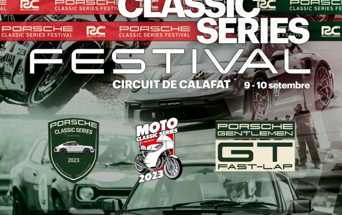 El 9 y 10 de septiembre, ¡Porsche Classic Series Festival en Calafat!