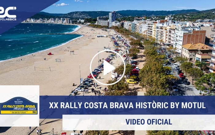 La vidéo officielle du XX Rally Costa Brava Històric by Motul 2023 est désormais disponibles