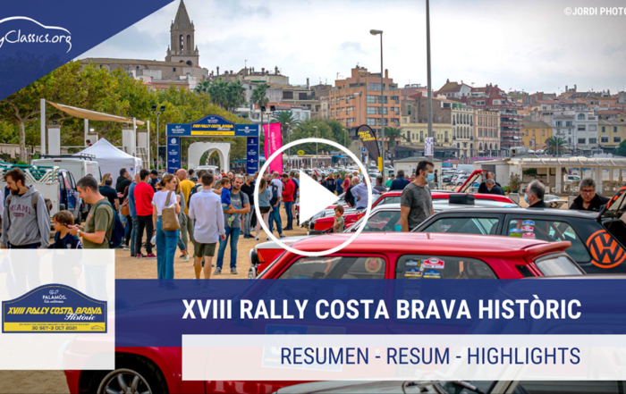 Now available the official video of the XVIII Rally Costa Brava Històric