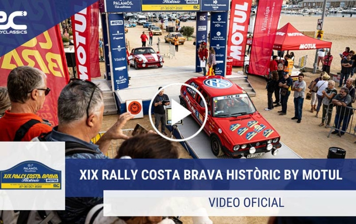 The official video of the XIX Rally Costa Brava Històric by Motul is now available