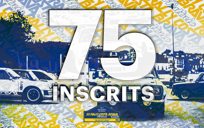 The XX Rally Costa Brava Històric by Motul already reaches 75 teams